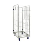 Carucior profesional, roll-container pentru transport, MODEL PRH-416, 81 x 69.5 x 170 cm